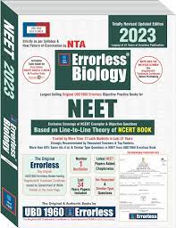 UBD1960 Errorless Biology for NEET as per NTA volume I & II